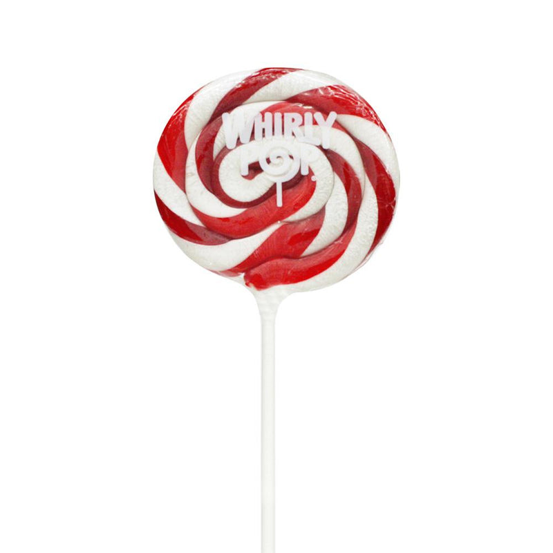 Adams & Brooks Whirly Color Pop Red & White: 24ct