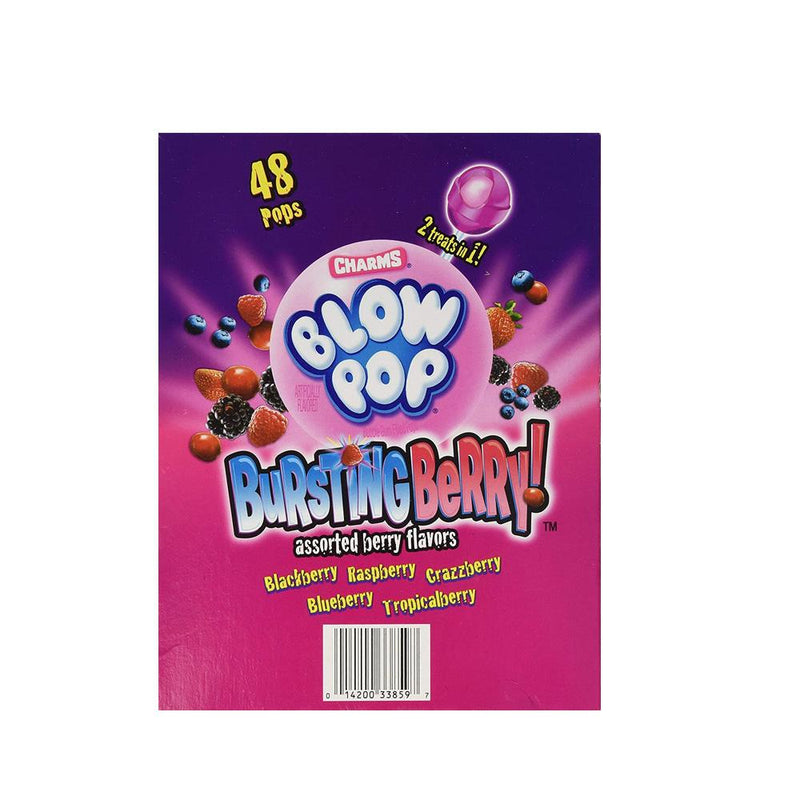 Blow Pop Bursting Berry: 48ct