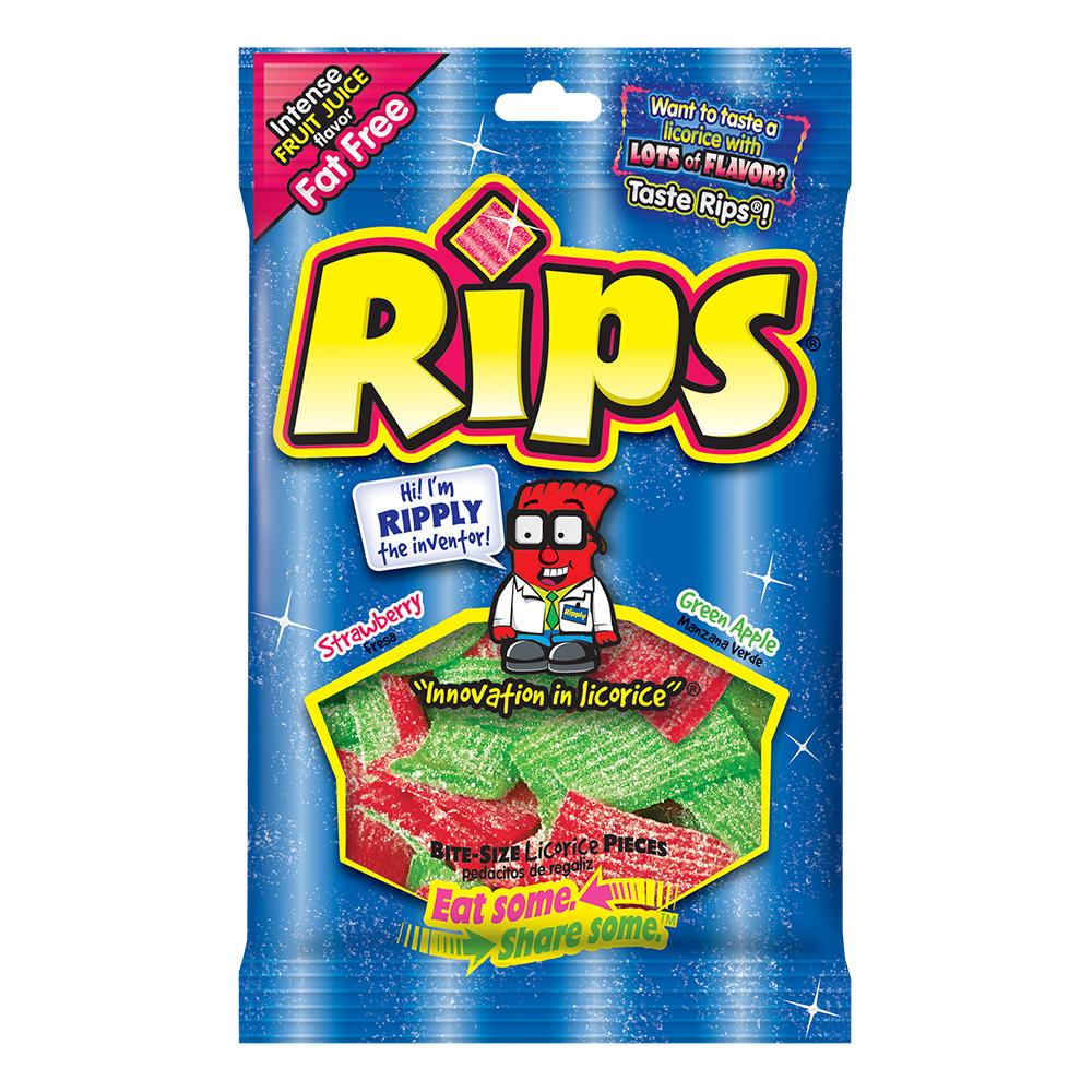 Foreign Rips Strawberry/Apple Peg Bag: 4oz 12ct
