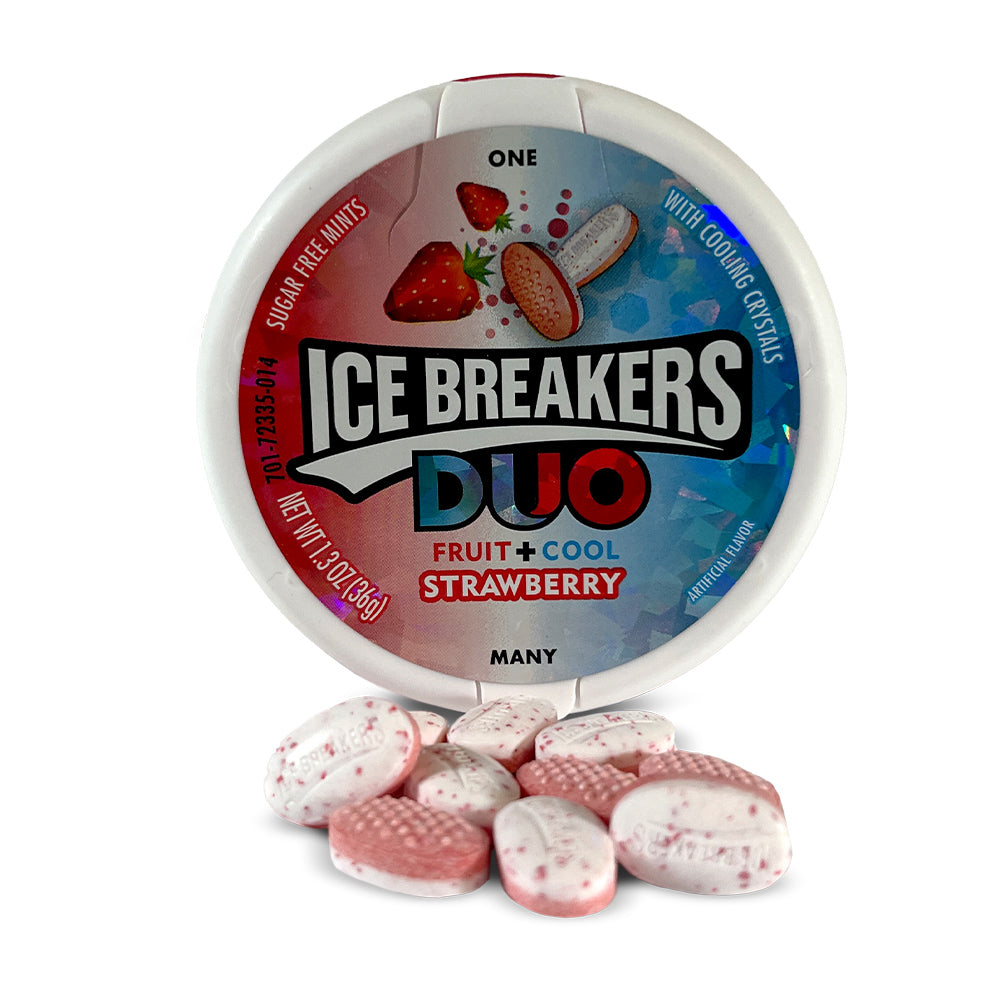 Ice Breaker Duos Strawberry 8Ct