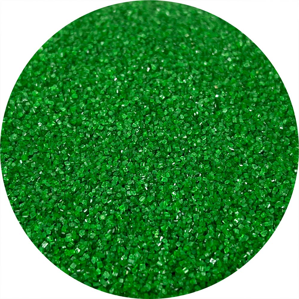 Bulk Green Sanding Sugar 33Oz